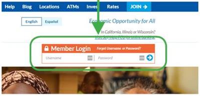 Home Page Online Banking Login Field-CLOSE-UP