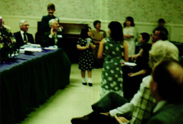 Staff at Annual Meeting.