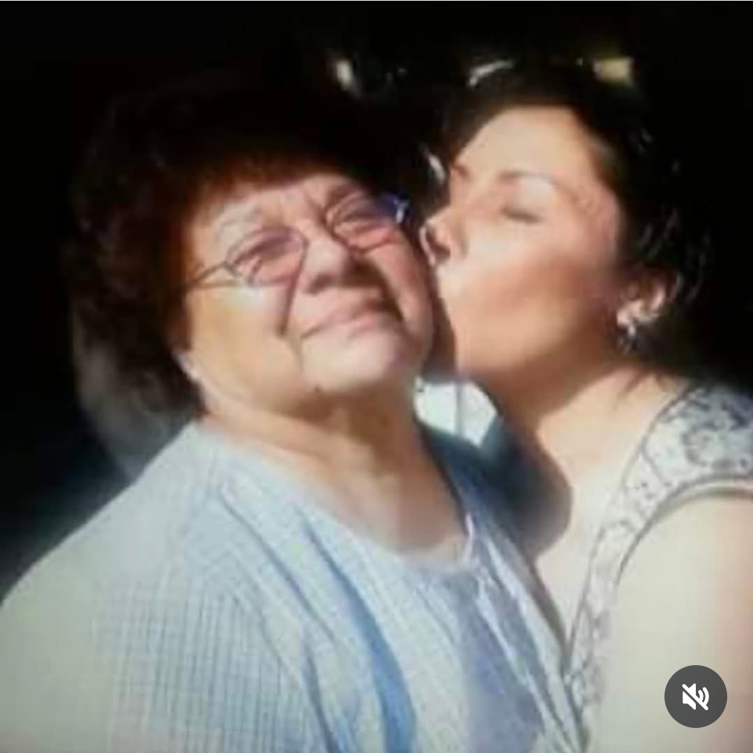 Member Maria Jaime and mother.