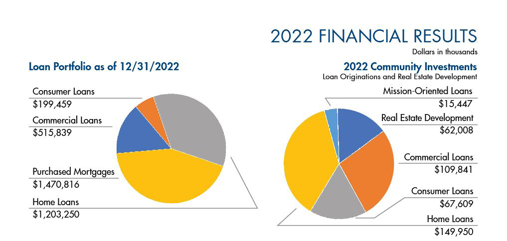 2022 financials 2022 Annual report financials charts.