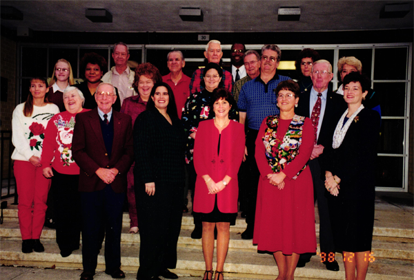 Staff in 1998.
