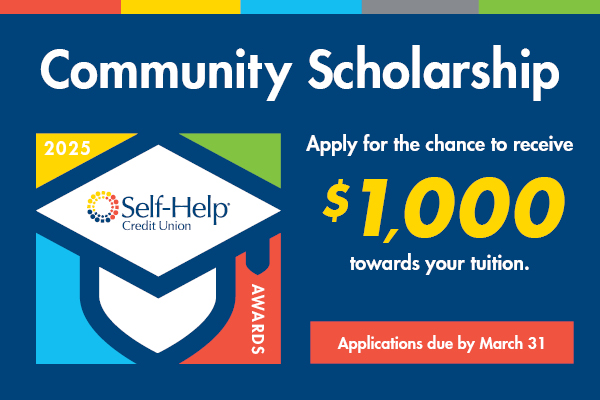 SHCU-600X400 Community scholarship
