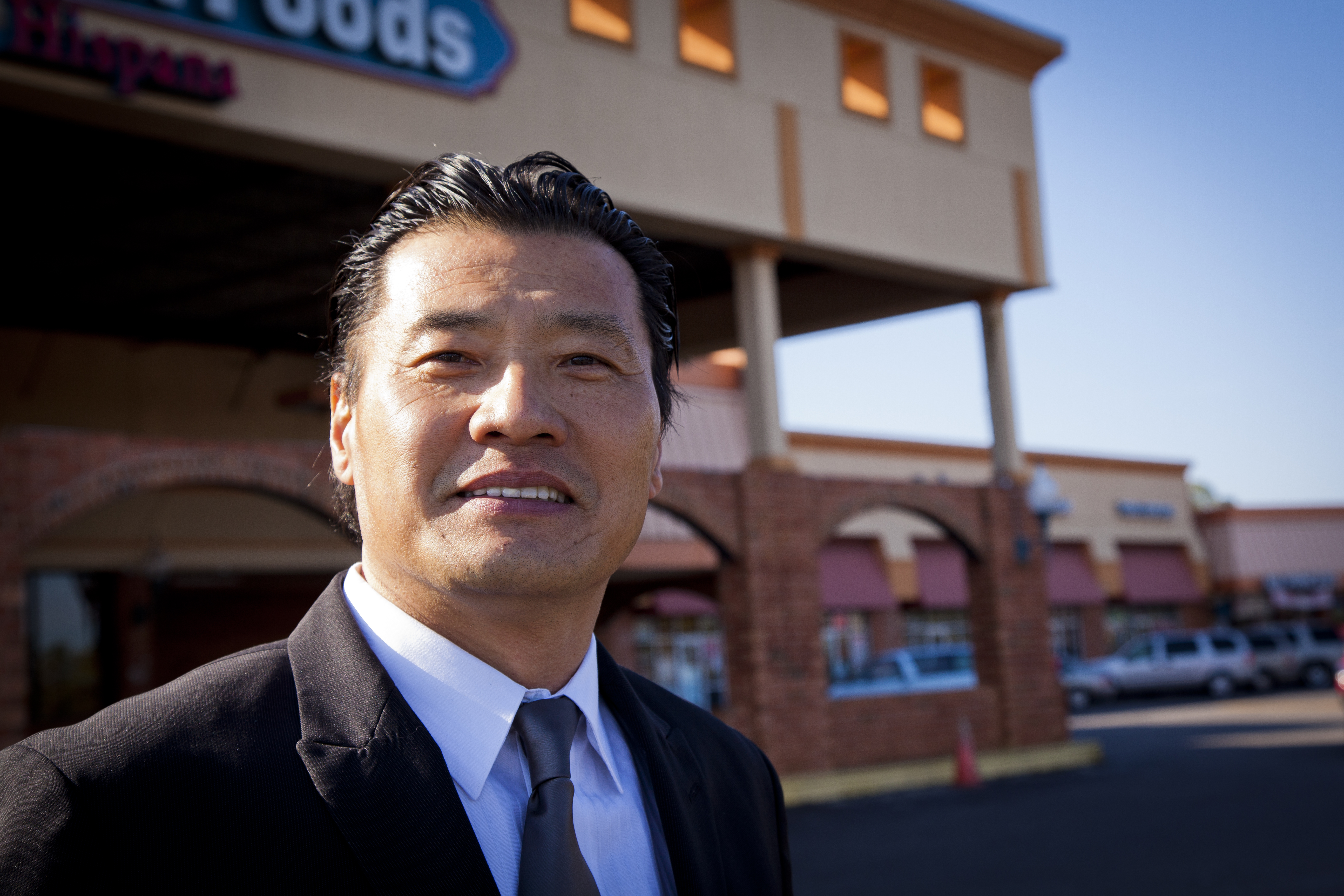 Proud small business owner who got an SBA 504 loan