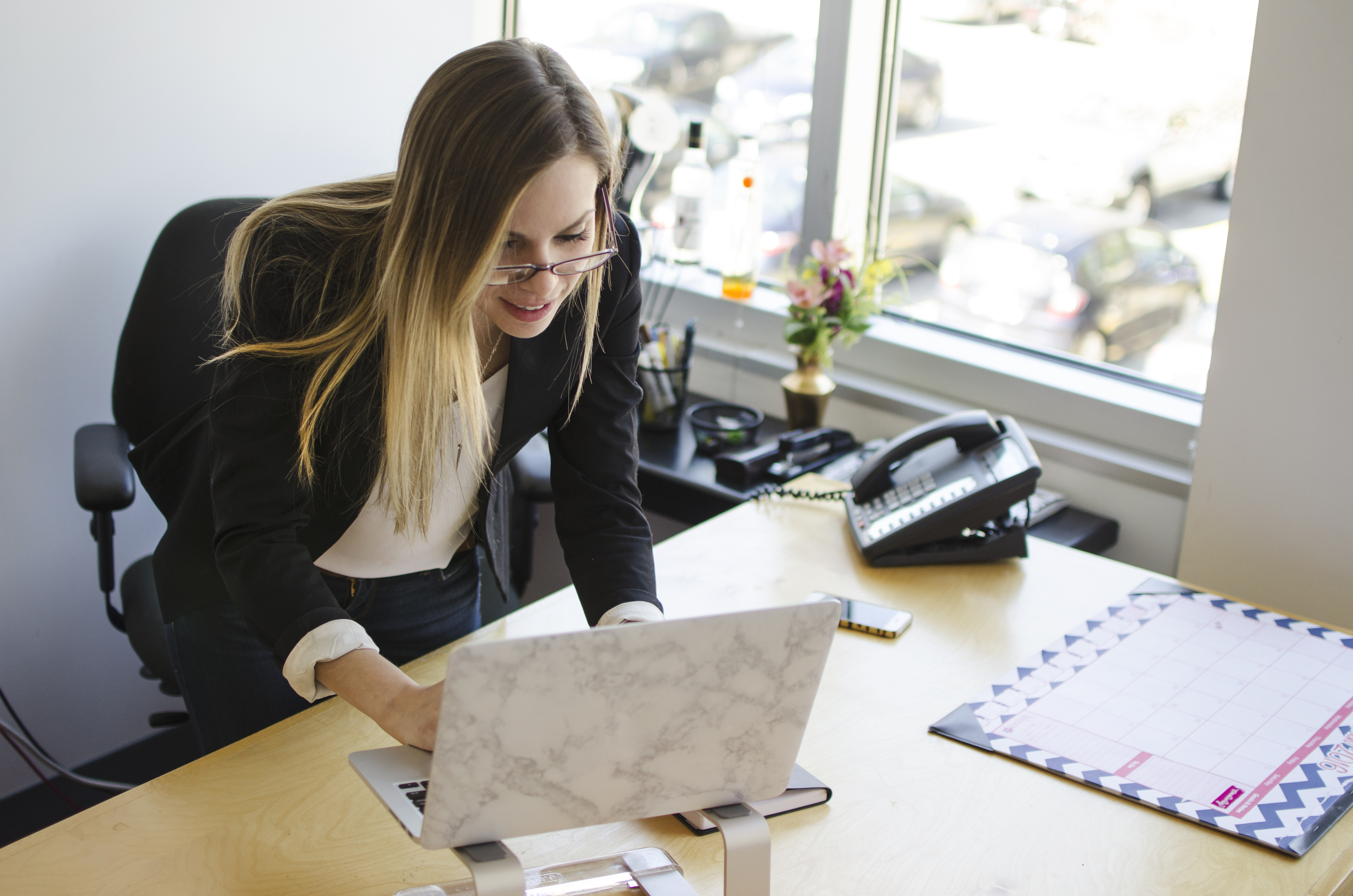 Woman on Laptop