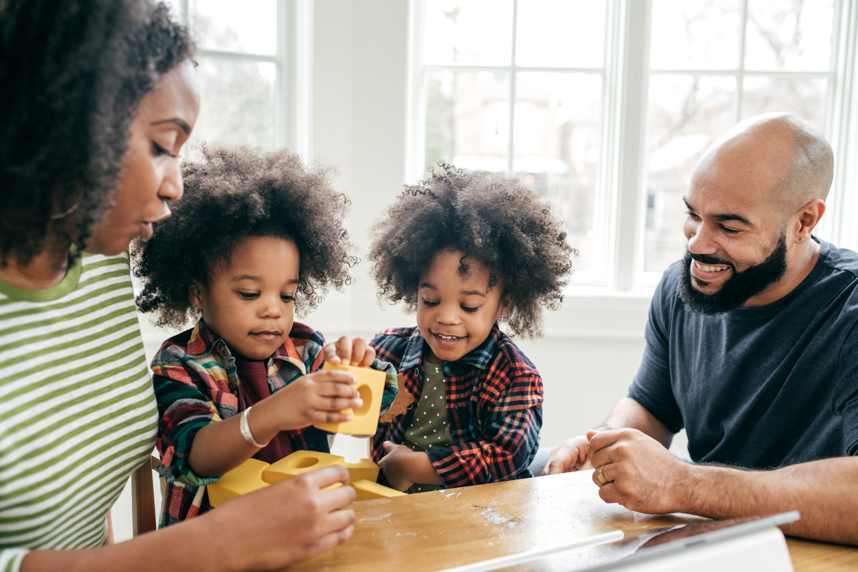 black-family-with-twins
