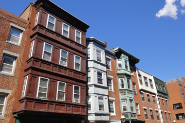 apartment buildings