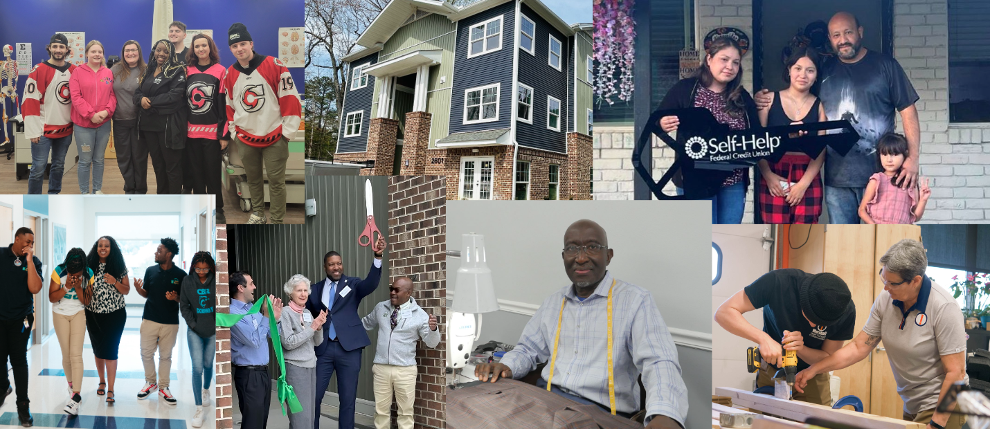 various images of borrowers from our annual report