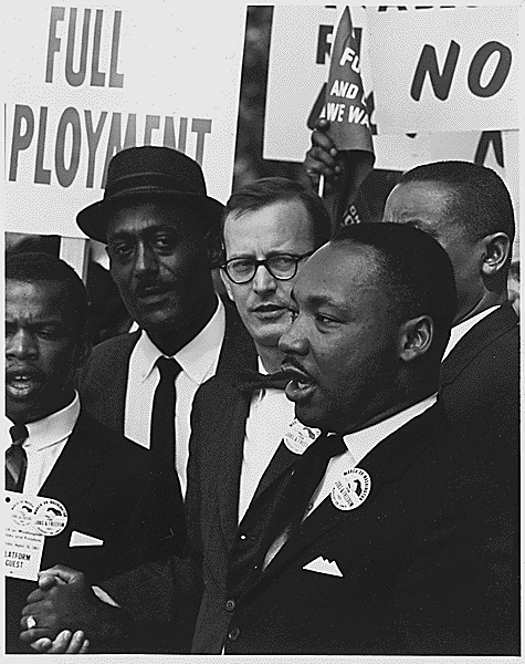 Civil Rights March on Washington, D.C. Dr. Martin Luther King, Jr., 1963