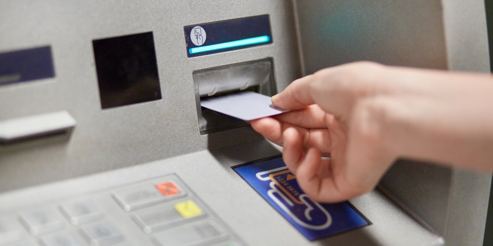 photo of an ATM