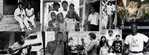 Black White borrowers collage Early Self-Help borrowers