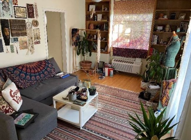 Living room view of a Grosvenor Gardens apartment