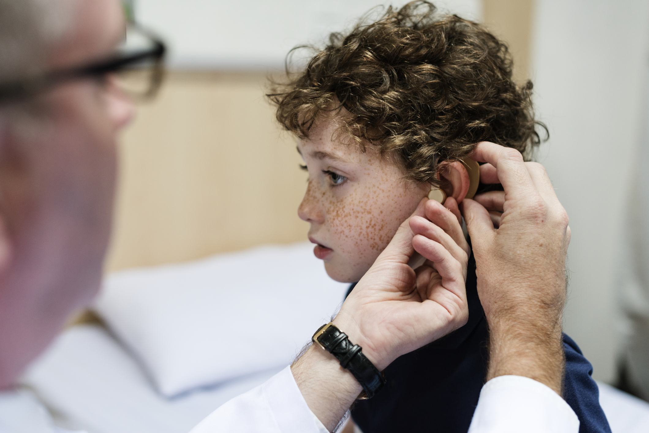 Hearing aid_young boy_Assistive Technology