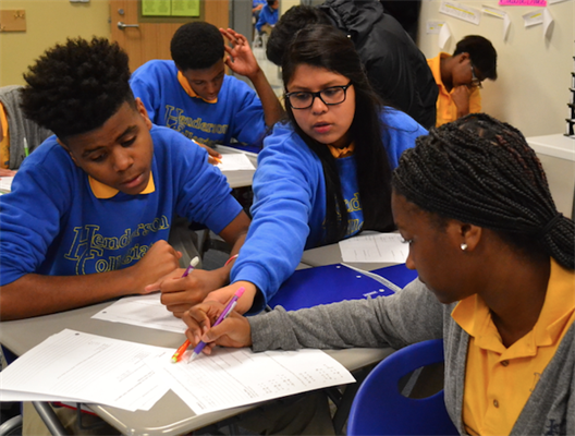 HendersonCollegiate-Malinowski Henderson Collegiate students