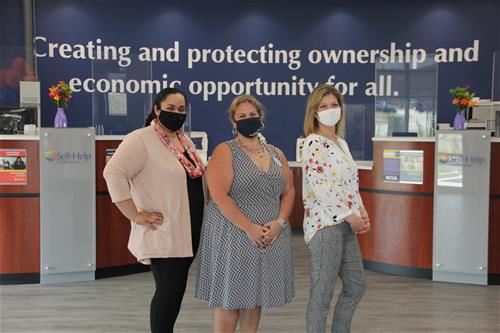 IMG_0058 River City branch staff wearing masks