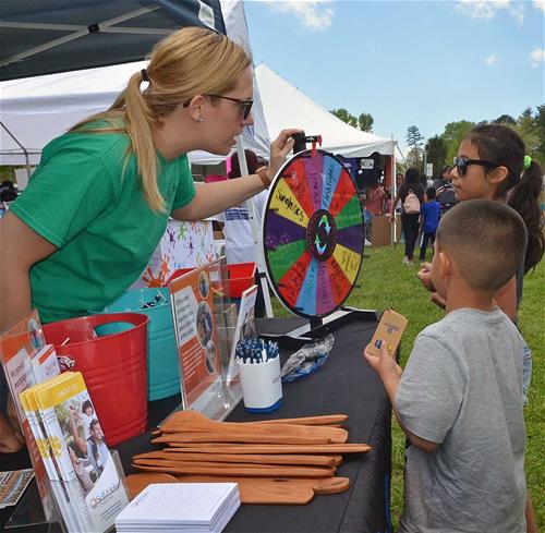 International Children's Festival Self-Help's Samantha Pratt represents Self-Help at the recent International Children's Festival in Hendersonville.