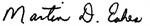 mde signature martin eakes signature