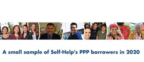 Collage of Self-Help's PPP borrowers in 2020