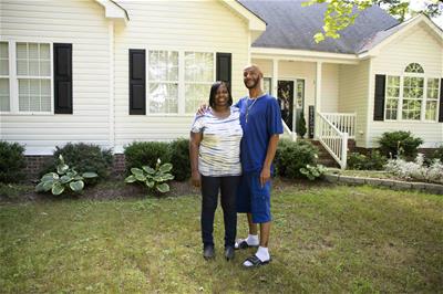 Stacey and Travis Cotton, homeowners