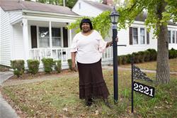 Jordan Linda Jordan of Tarboro, NC becomes a homeowner