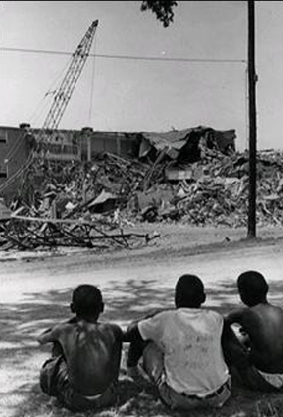 Second Ward demolished