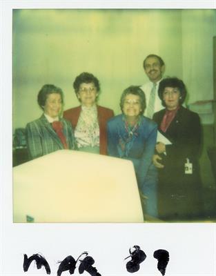 March 1989 - Betty - Virginia - Doris - Millie - Jim March 1989 - Betty - Virginia - Doris - Millie - Jim