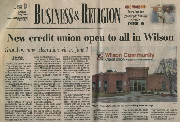 Wilson Daily Times circa 2008